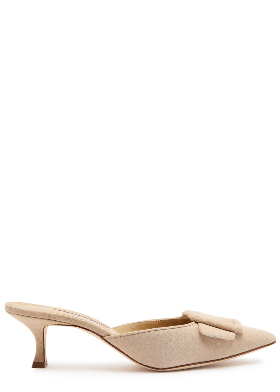 Maysale 50 Suede Mules