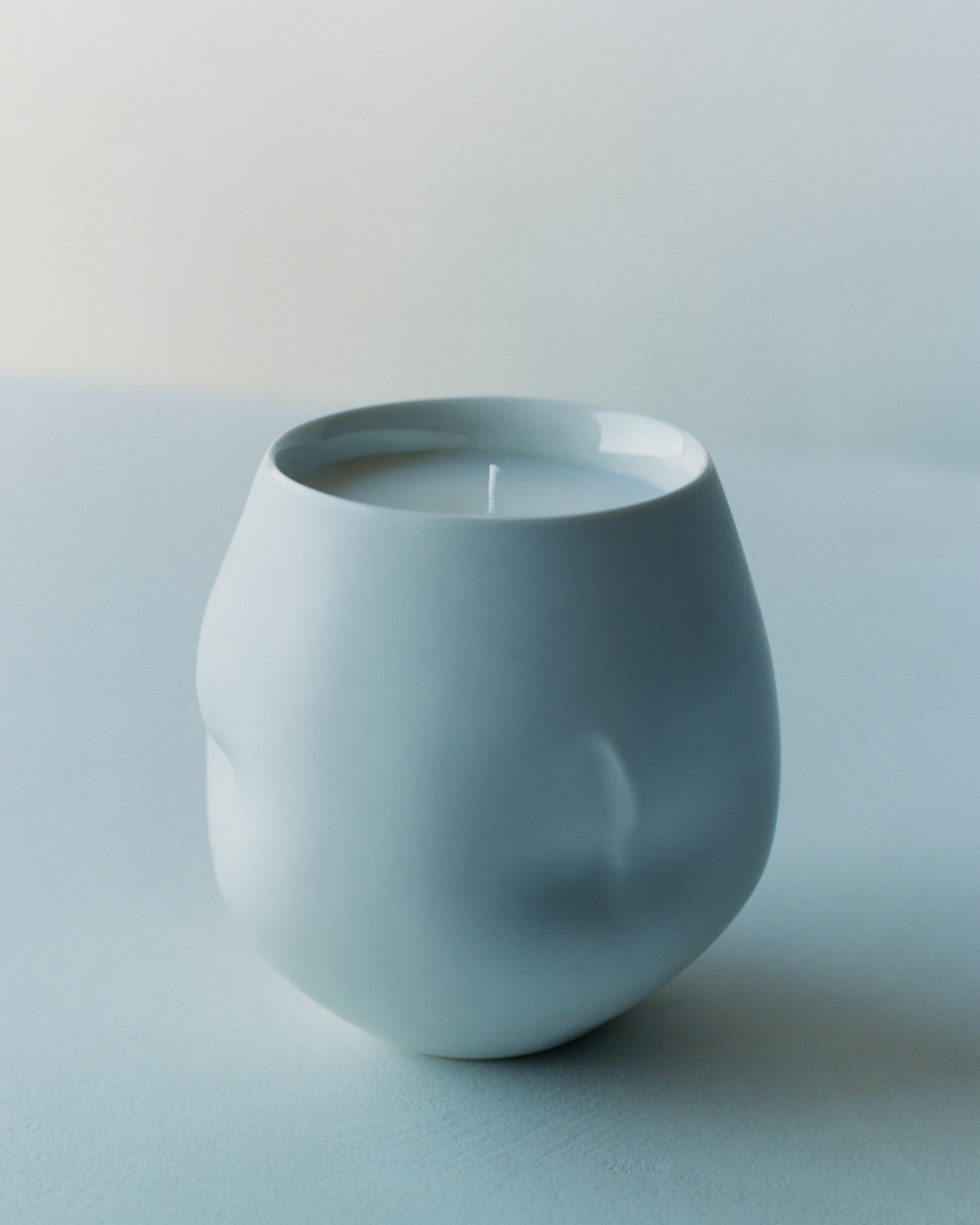 Tekla candles in ceramic vessels