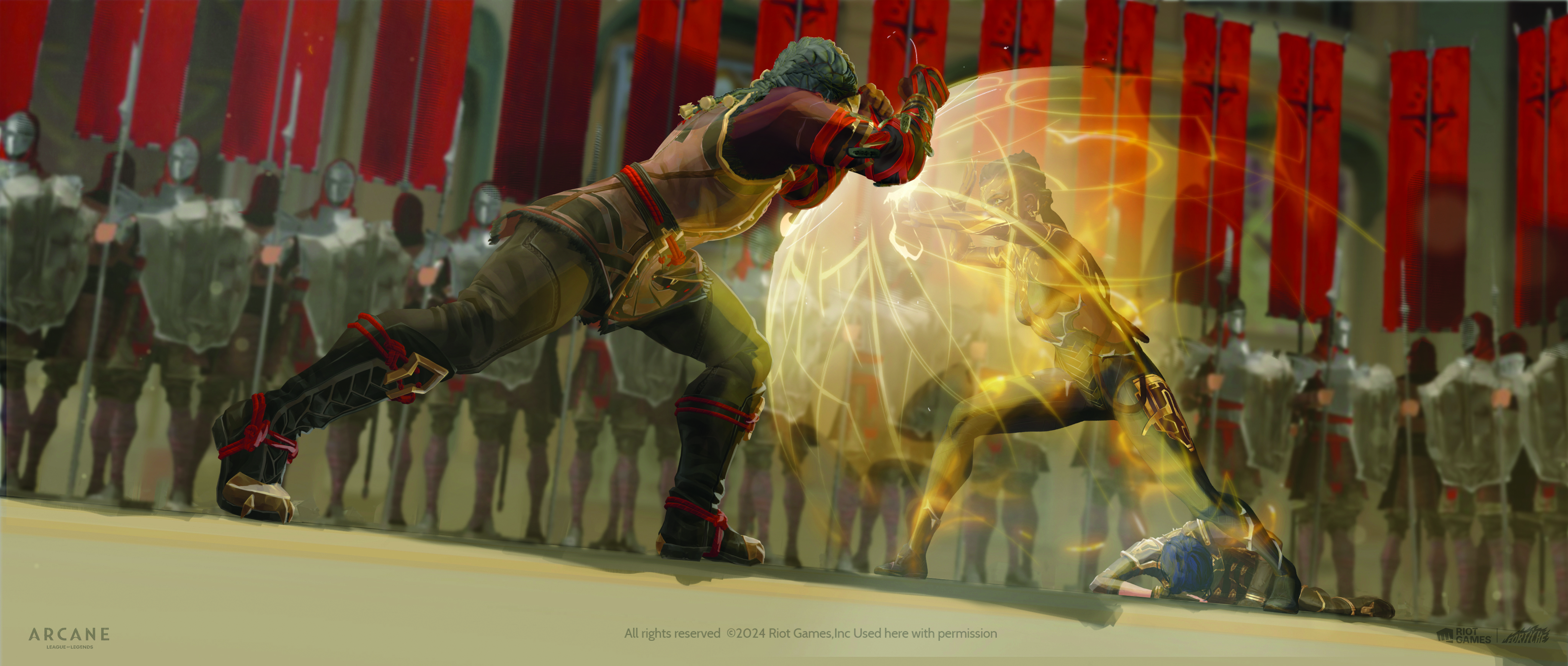 Artwork from Arcane season 2