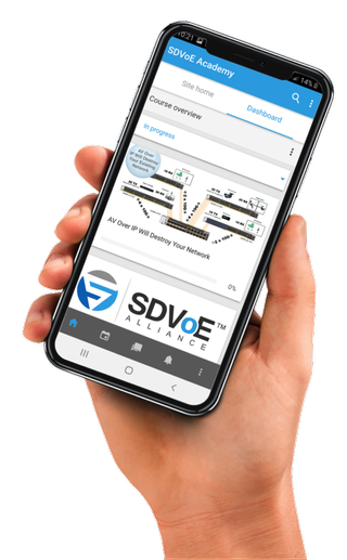 SDVoE Alliance SDVoE Academy App