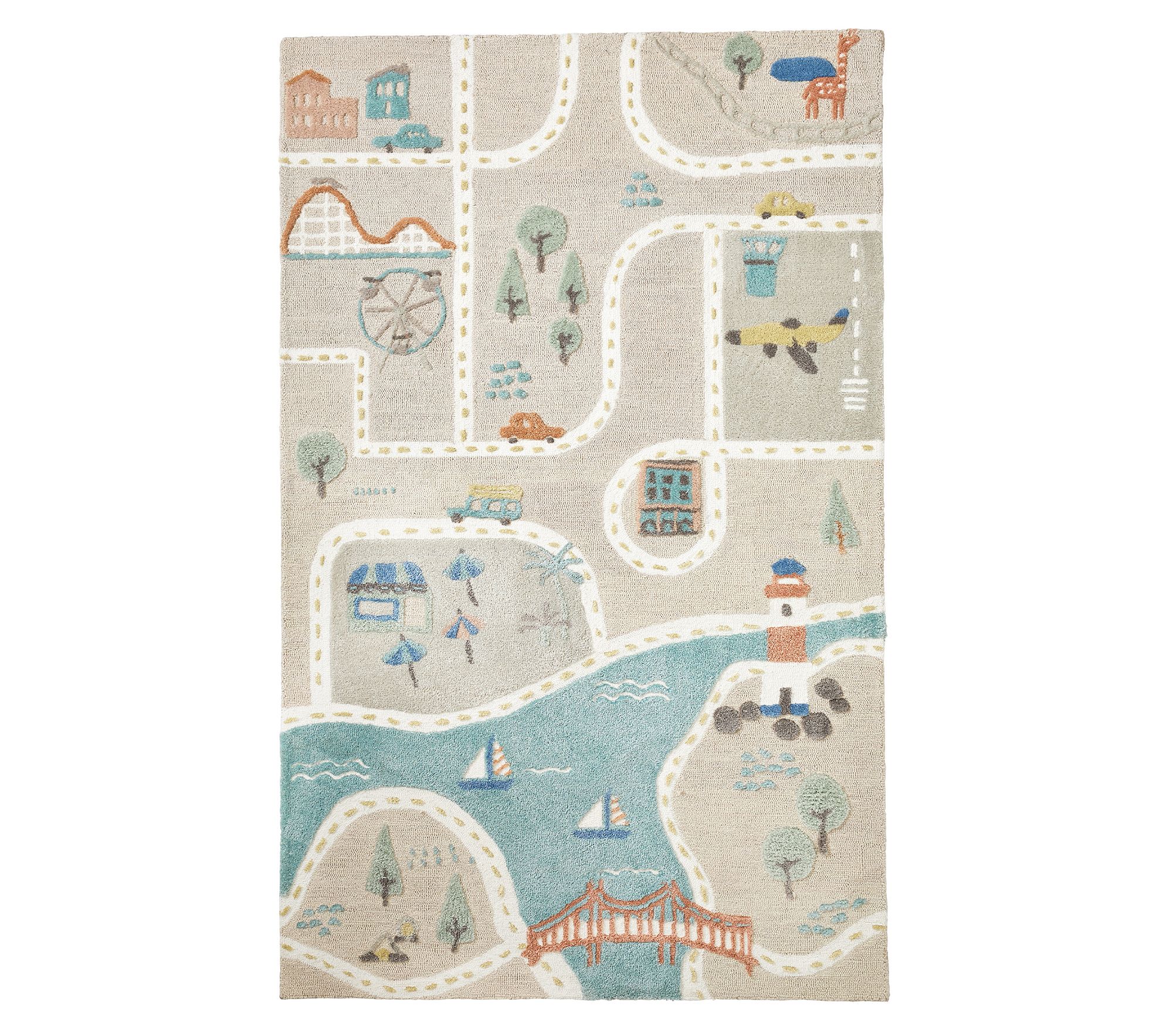 pottery barn kids, Activity Town Performance Play Rug