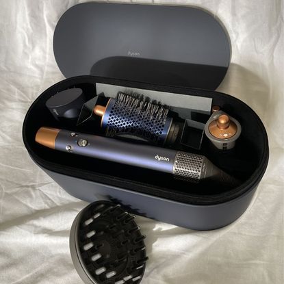 Dyson airwrap review - the complete multistyler set in its packaging