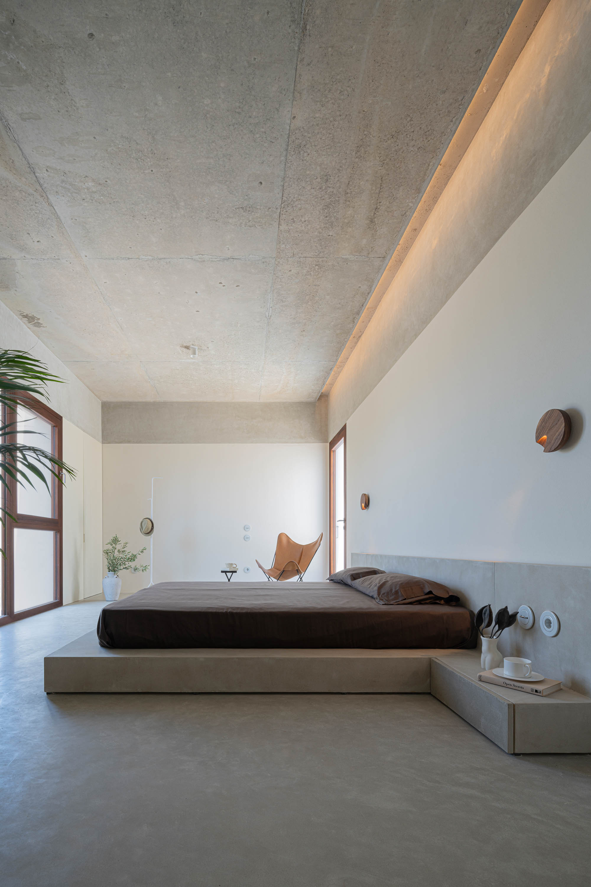Formentera House by Mari&amp;agrave; Castell&amp;oacute;, a white concrete structure in the countryside