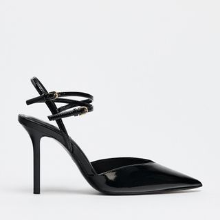 Zara Slingback Strappy Heels