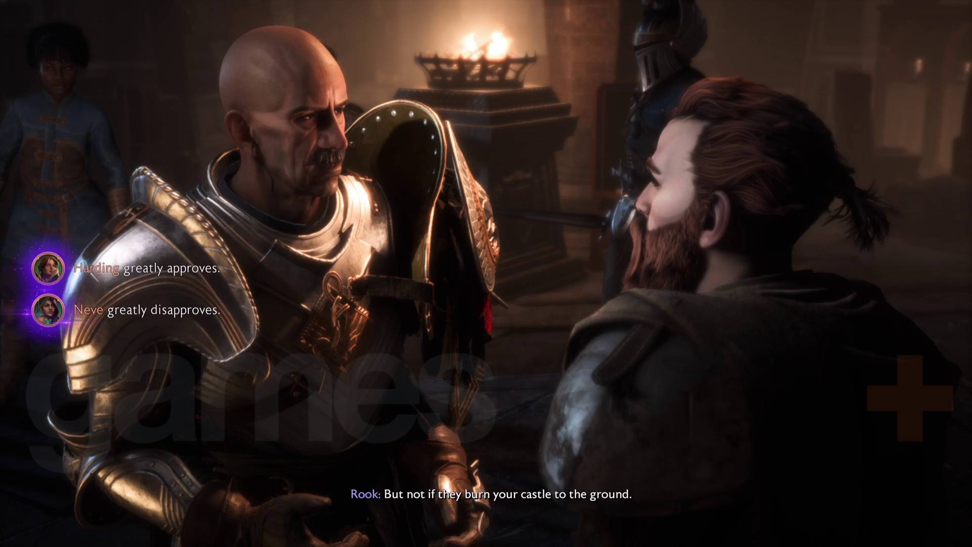 Should you knock out the First Warden or talk sense into him in Dragon Age Veilguard?