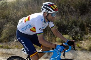 Spanish road race champion Alejandro Valverde (Movistar) got 15 days of racing under his belt during the 2020 season ahead of the coronavirus shutdown