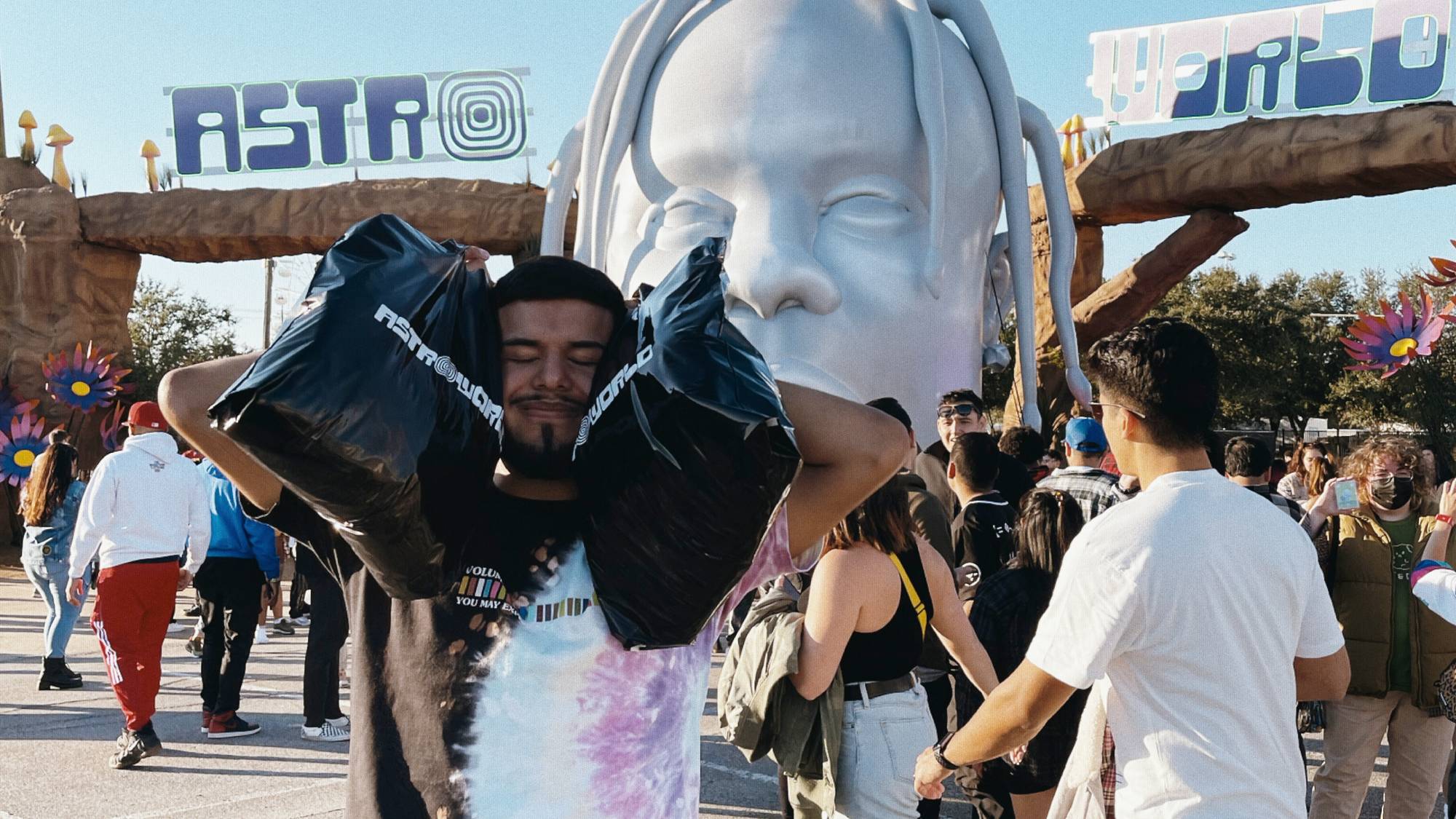 Image from "Trainwreck: The Astroworld Tragedy" on Netflix