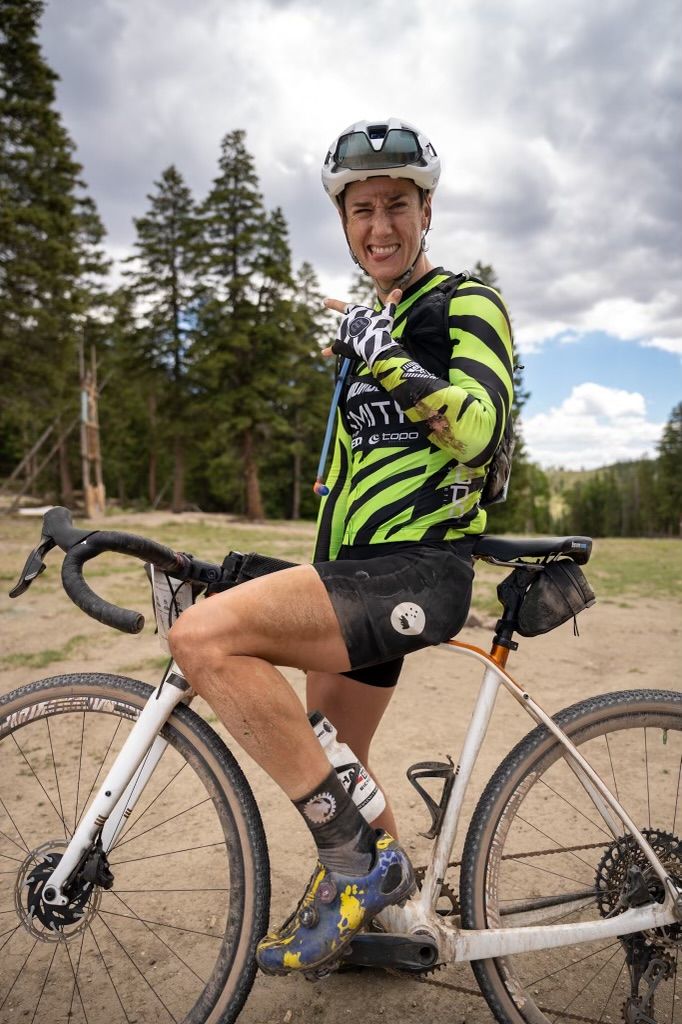 Rach McBride after Crusher in the Tushar