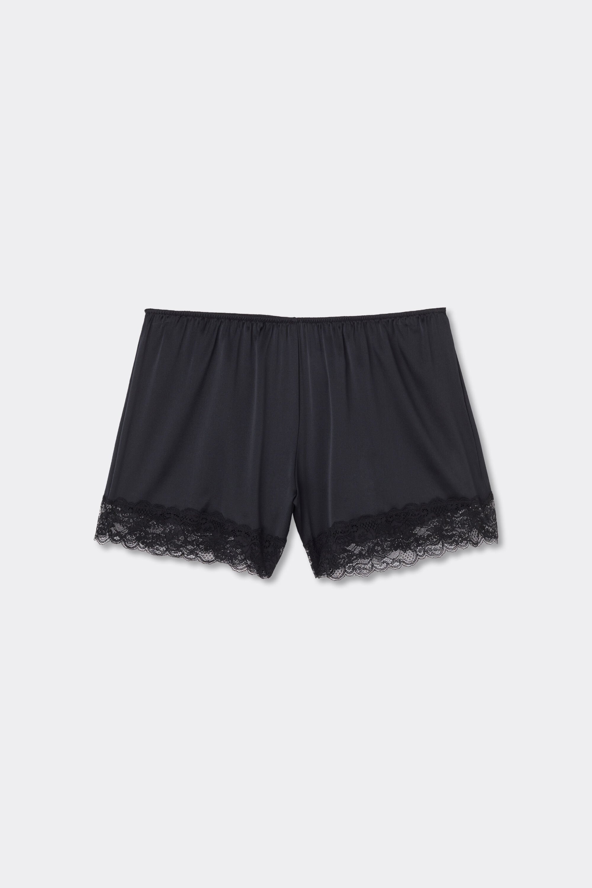 intimissimi, Lace Trim Silk Shorts