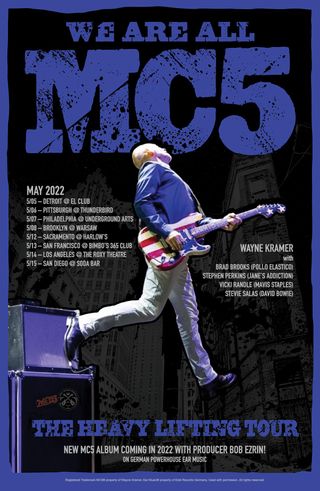 We Are All MC5's 'The Heavy Lifting Tour' promo
