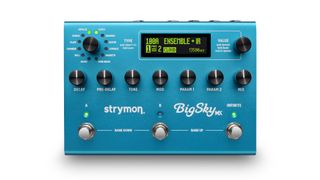 The Strymon BigSky MX pedal
