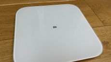 Xiaomi Mi Smart Scale 2 being testing by Live Science contributor Maddy Bidulph