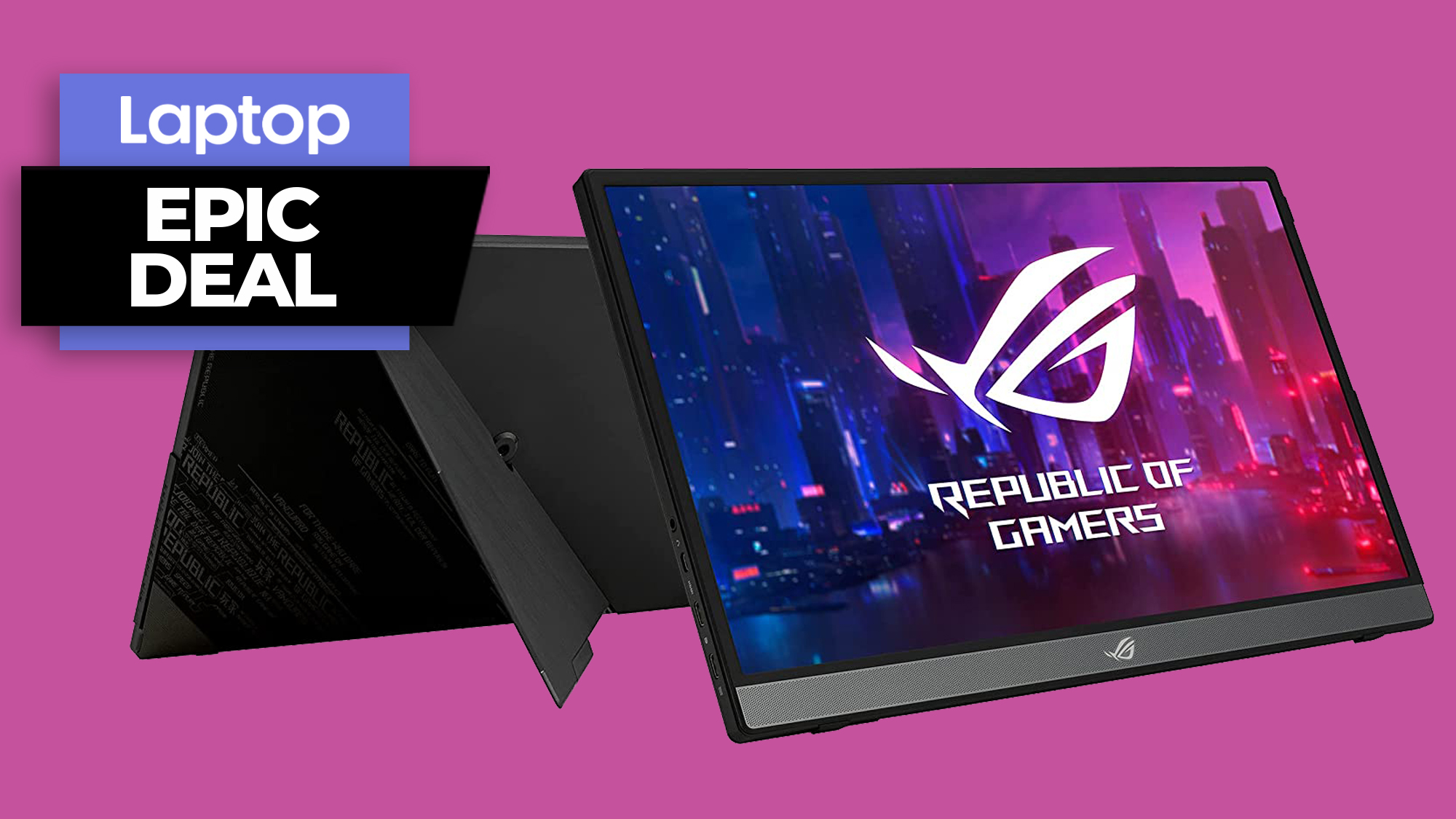 Asus ROG Strix 15.6-inch, 1080p portable gaming monitor deal