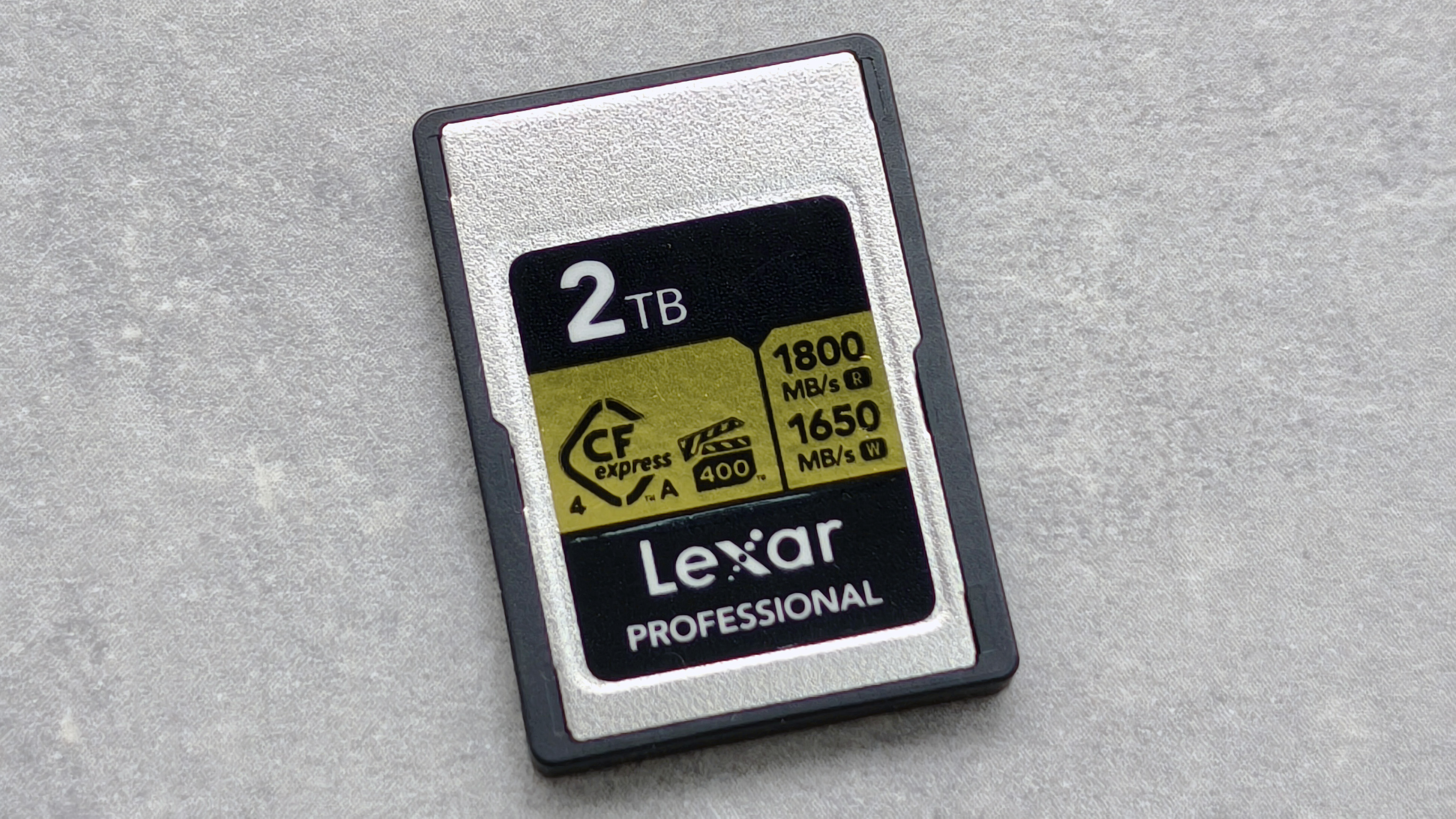 Lexar Professional GOLD CFexpress 4.0 Type A card