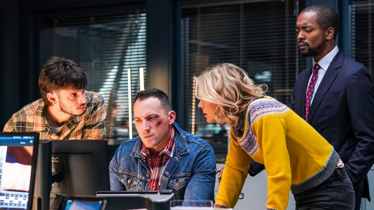 The location of Southbay in Silent Witness explained. Seen here are Velvy (ALASTAIR MICHAEL) ,Jack Hodgson (DAVID CAVES), DR Nikki Alexander (EMILIA FOX) &amp; DR Gabriel Folukoya (AKI OMOSHAYBI)