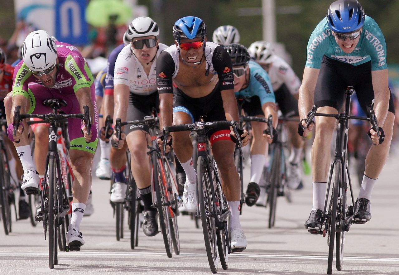 Harrif Saleh became the first ever Asian to win two stages of Le Tour de Langkawi