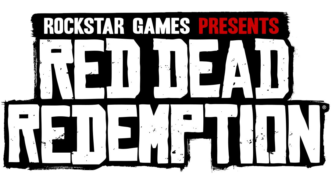 New Red Dead Redemption logo on a white background