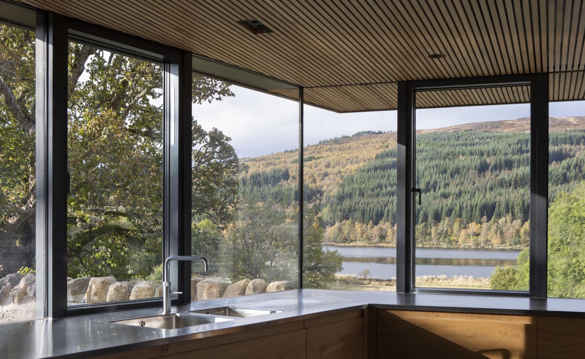 WT Architecture design new Scottish Highland residence | Wallpaper
