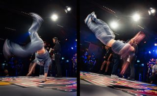 Nikon Z6 III camera put through its paces at Red Bull break-dancing competition