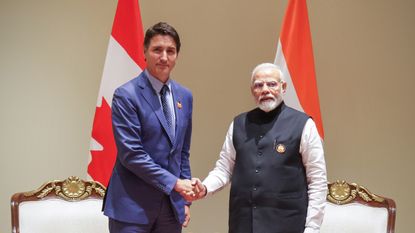 Justin Trudeau and Narendra Modi
