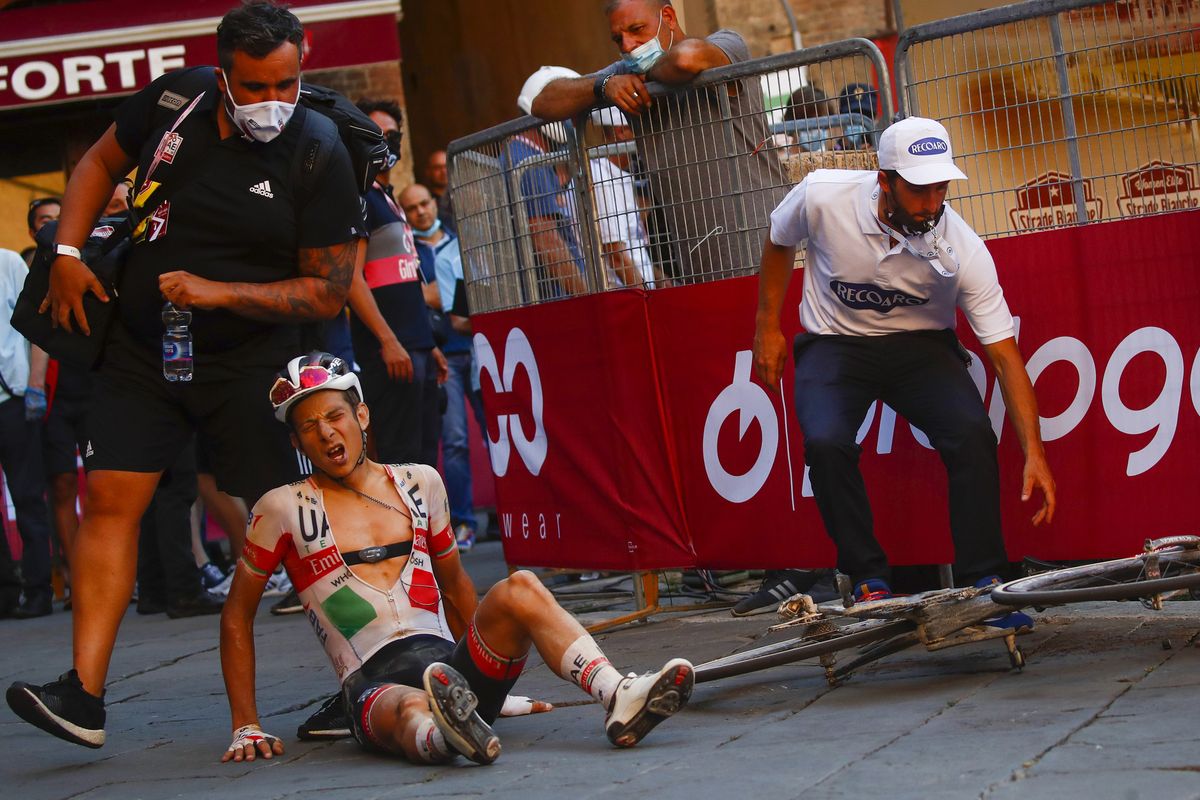 Strade Bianche 2020 - 14th Edition - Siena - Siena 184 km - 01/08/2020 - Davide Formolo (ITA - UAE - Team Emirates) - photo Luca Bettini/BettiniPhoto&Acirc;&copy;2020