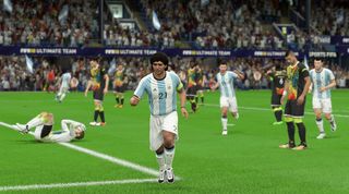 Diego Maradona FIFA 18 rare