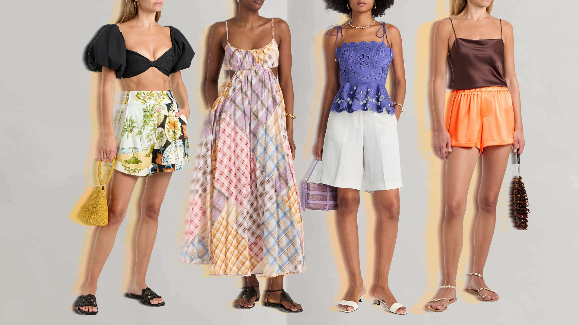 Collage of The Outnet Vacation Pieces