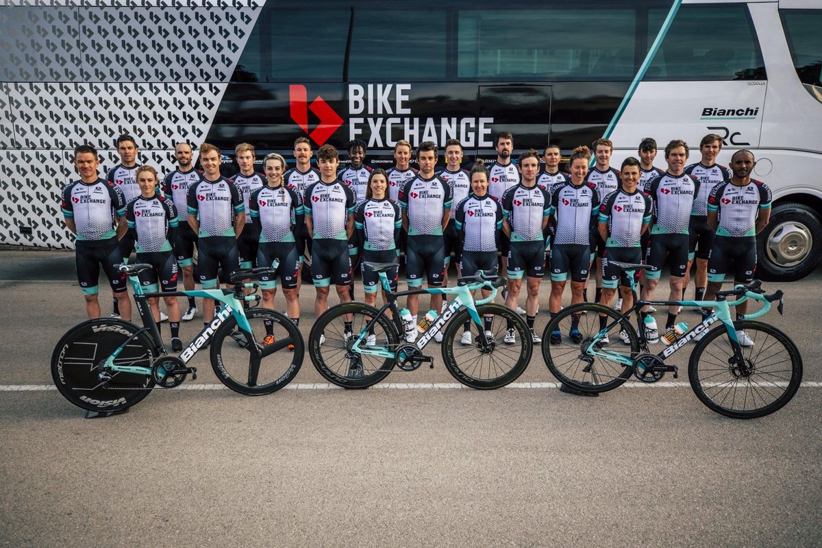 Teniel Campbell blog: Meeting my mates from Team BikeExchange | Cyclingnews