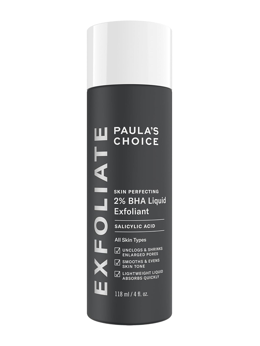 Paula's Choice, Paulas Choice--Skin Perfecting 2% Bha Liquid Salicylic Acid Exfoliant--Facial Exfoliant for Blackheads, Enlarged Pores, Wrinkles &amp; Fine Lines, 4 Oz Bottle