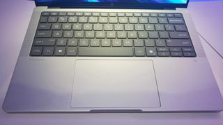 silver AI laptop