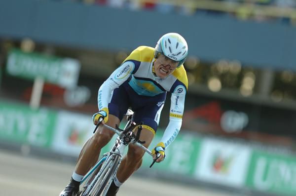 Alexander Vinokourov (Astana) makes his Grand Tour return in the Vuelta a Espa&ntilde;a.