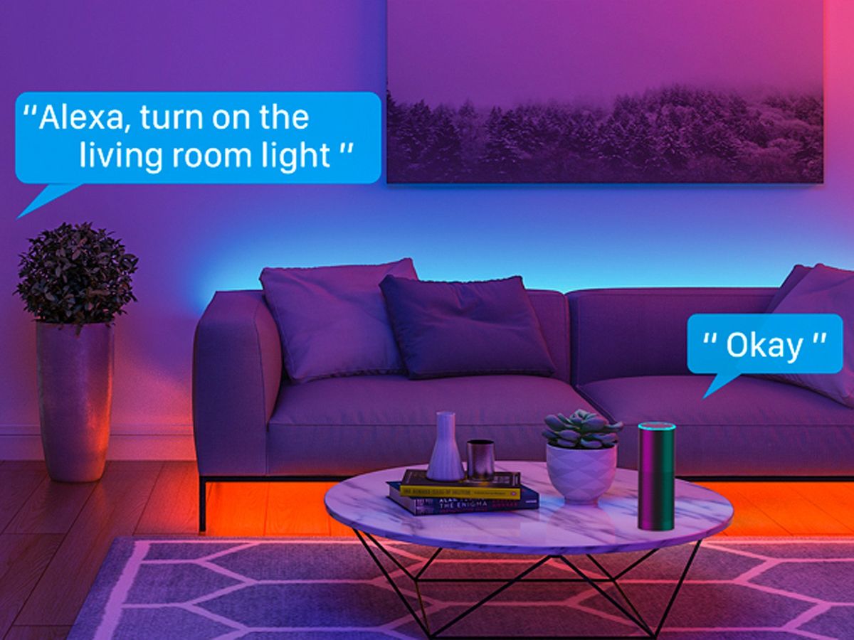 Ok google turn off best sale the living room lights