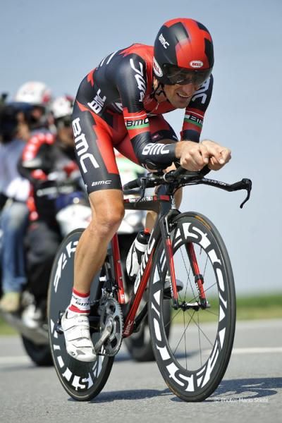 Marco Pinotti (Ita) BMC Racing Team dominates the final time trial in Austria
