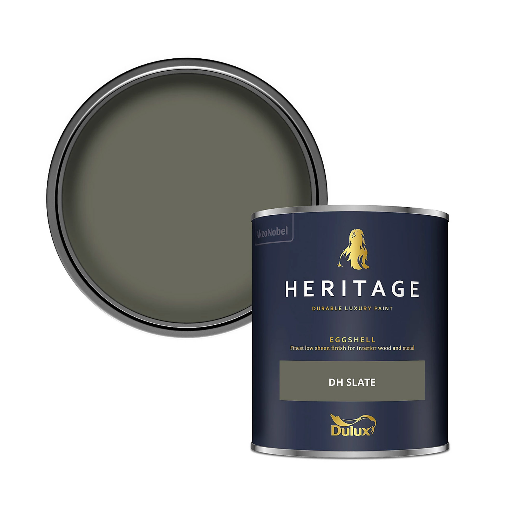 Dulux Heritage, DH Slate Velvet Matt Paint 1L