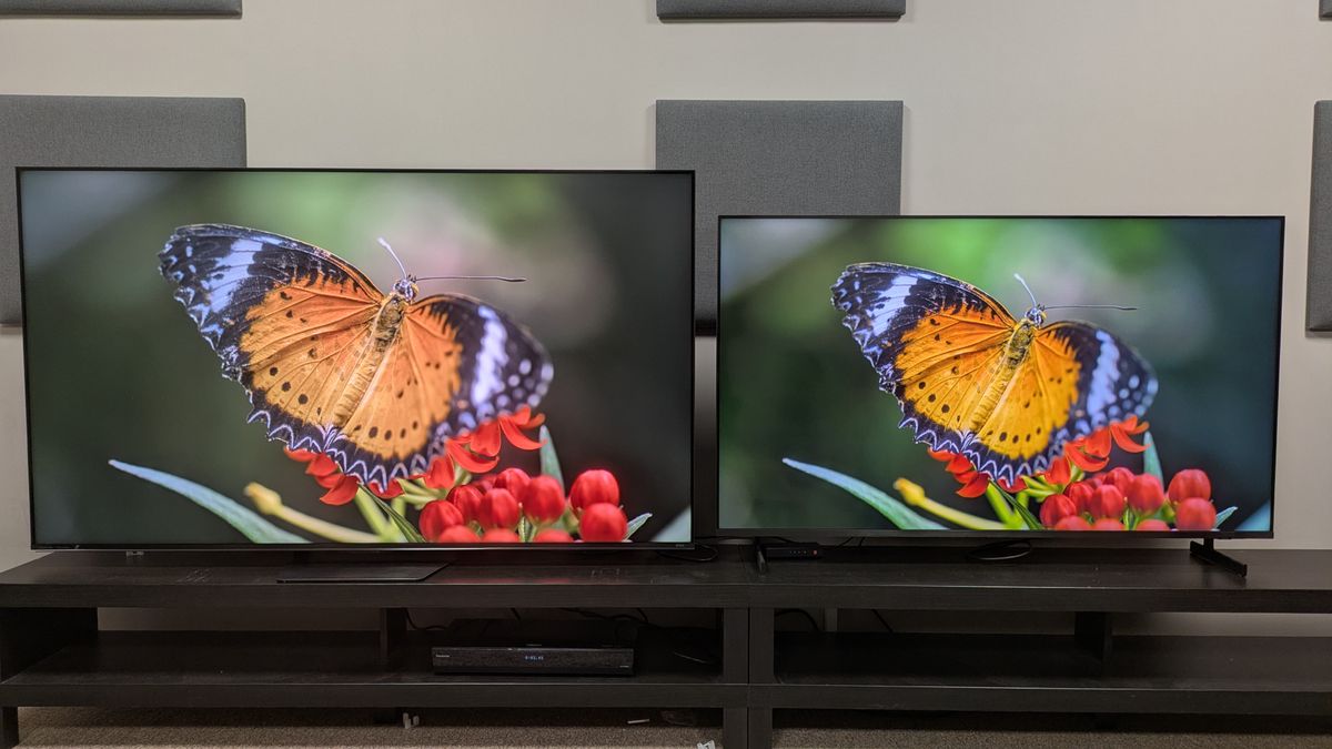 I tested a budget RGB TV and equivalent mini-LED TV side by side — and while RGB gets us closer to OLED performance, it still needs to learn a few things from its old-school counterpart