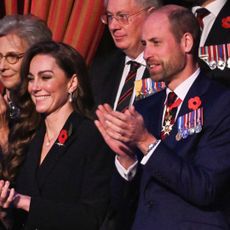 The Prince and Princess of Wales attend the Festival of Remembrance