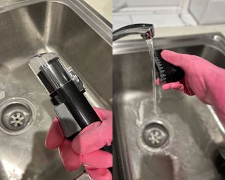 Cleaning the Bissell SpotClean HydroSteam nozzle