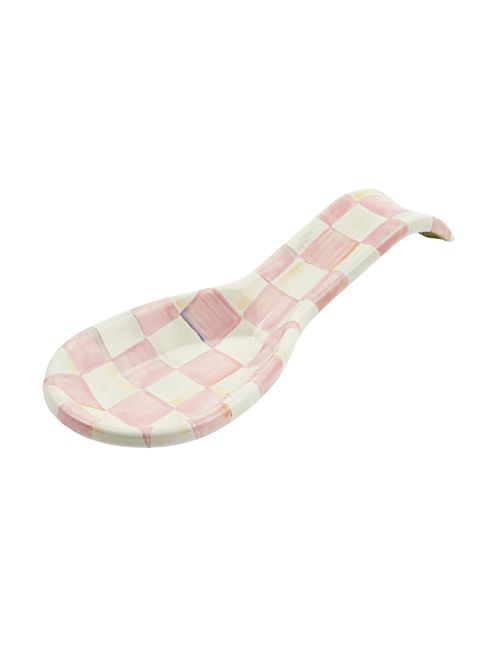MacKenzie-Childs Rosy Check Spoon Rest