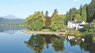 Traditional country house in Stirlingshire.