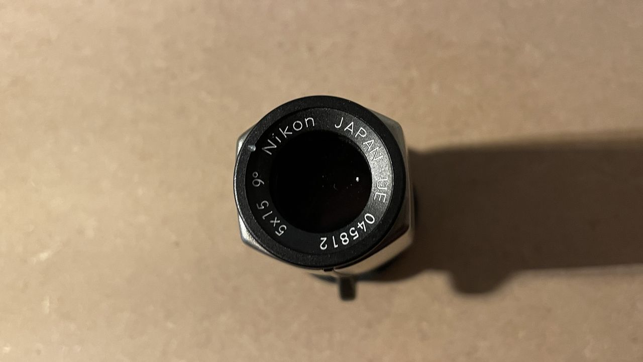 monocular on a table
