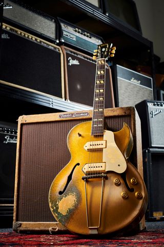 Gibson ES-295 belonging to Johnny Marr
