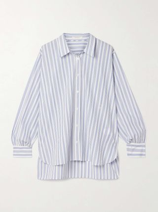 Hava Striped Cotton-Voile Shirt