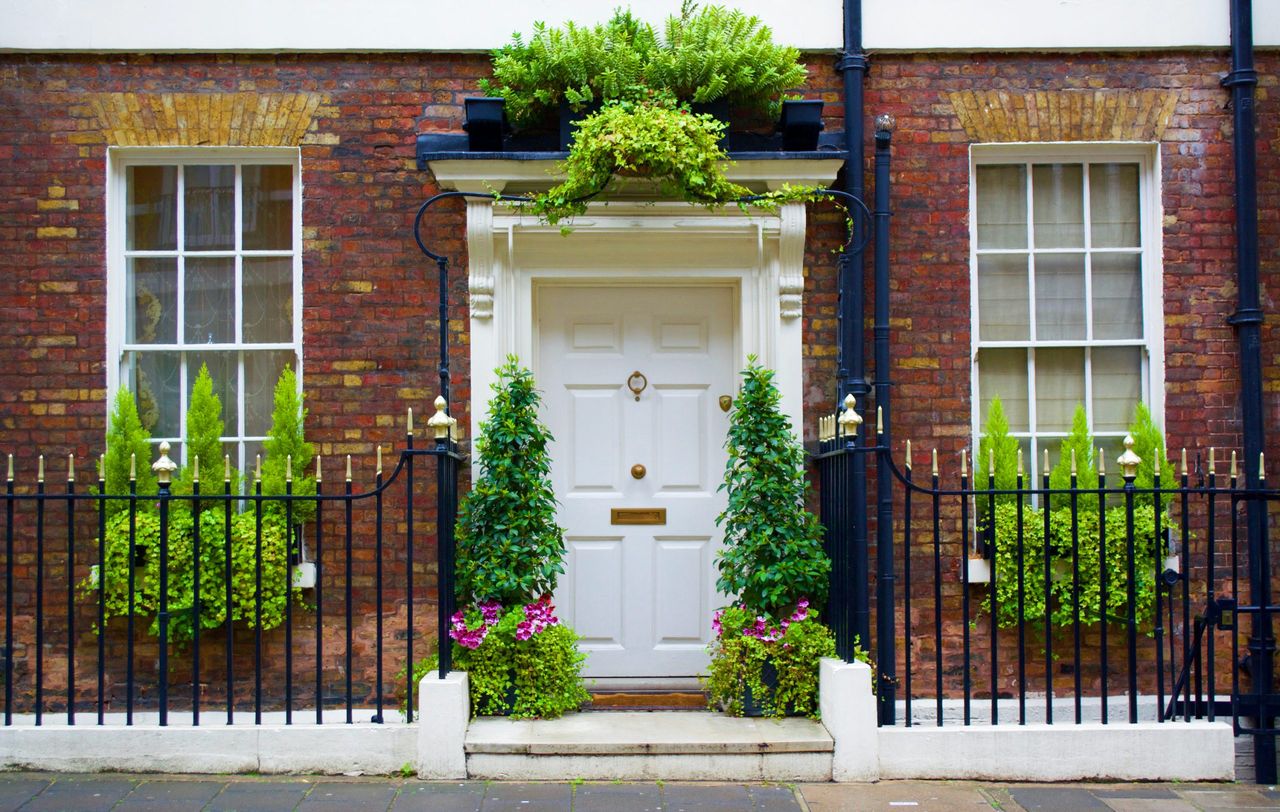 Mayfair door in London