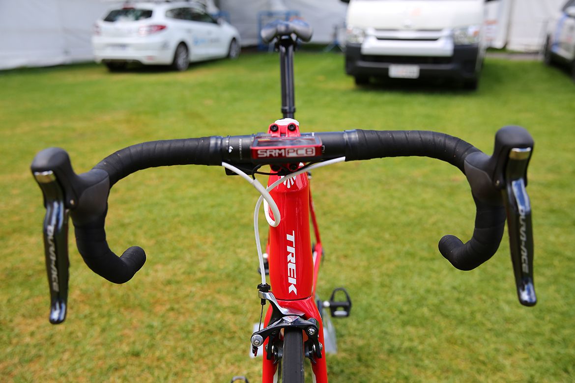 Trek-Segafredo are also using SRM PC8 heads