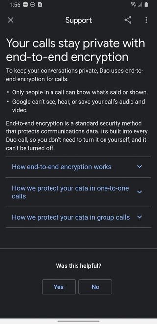 Google Duo Privacy 2