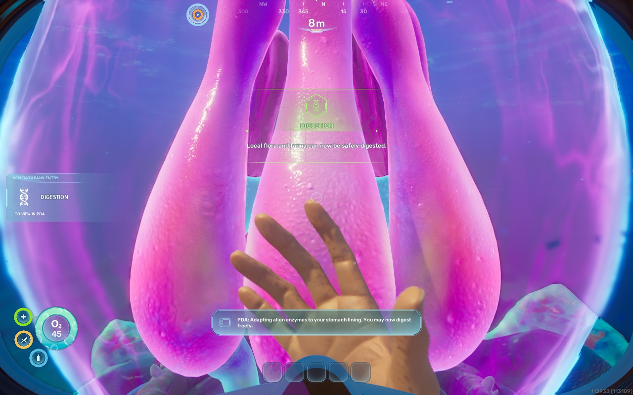 Subnautica 2 Digestion adaptation