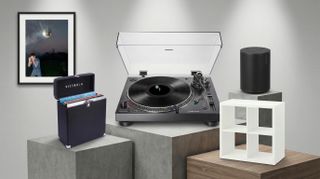 Harry Styles / Audio Technica / Victrola / Big Fudge / Sonos / Ikea / Edited by Gemini