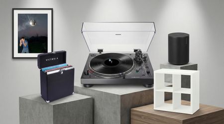 Harry Styles / Audio Technica / Victrola / Big Fudge / Sonos / Ikea / Edited by Gemini