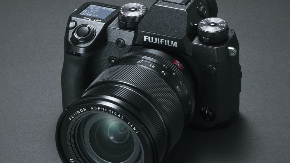 Black camera.