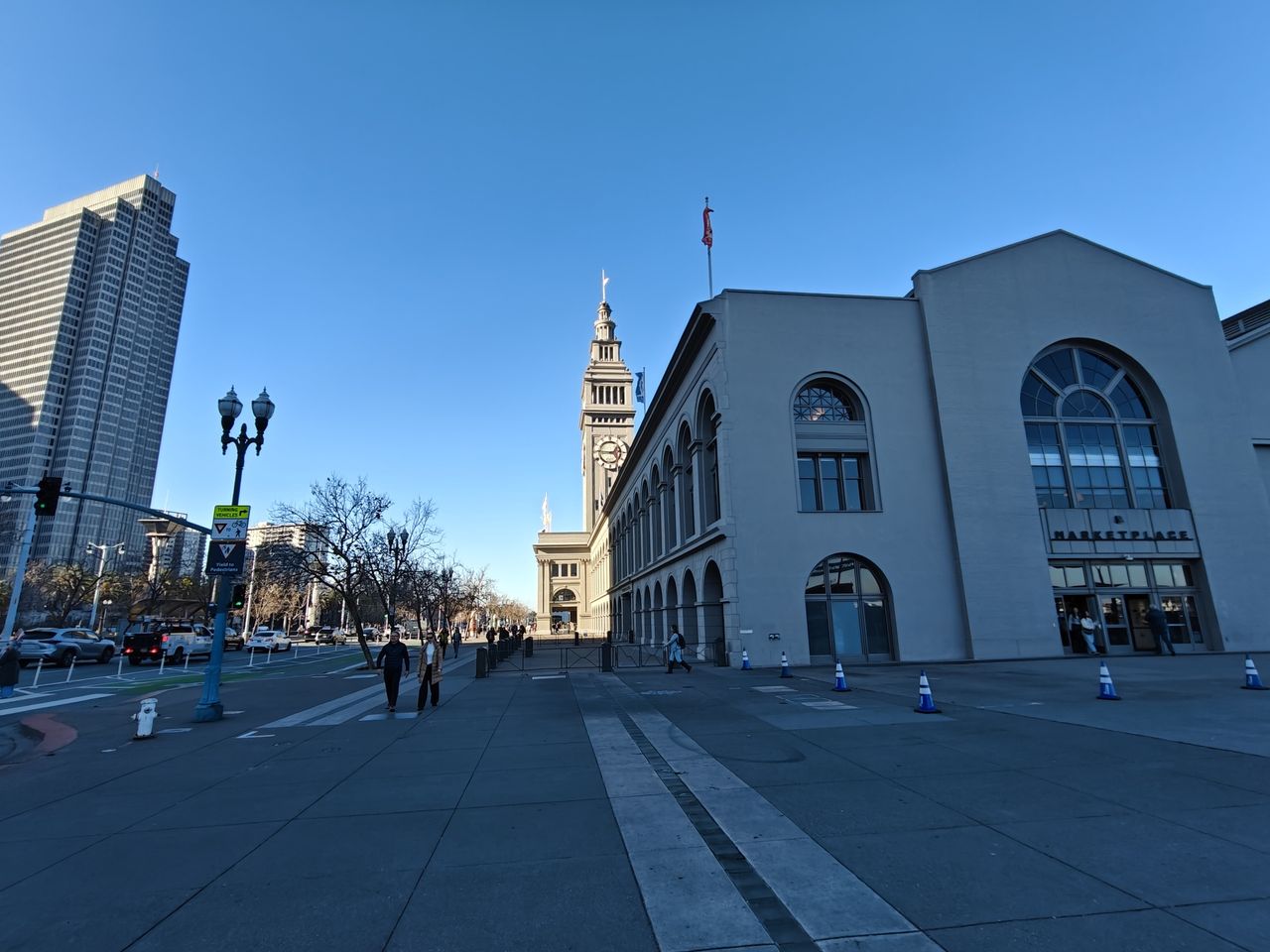 Ferry Building side shot by OnePlus 13R